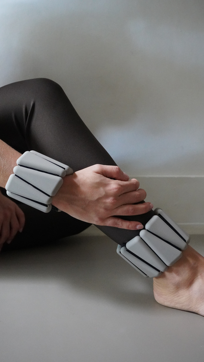 Wrist & Ankle Weights – Triangle Design for Pilates & Functional Fitness