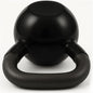 Side view of vinyl kettlebell – smooth grip and solid construction for beginners