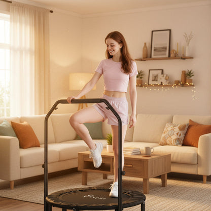 Mini Trampoline 40″ Foldable – Fitness Rebounder Trainer