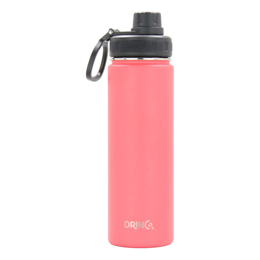 DRINCO® 22oz Stainless Steel Sport Water Bottle - Coral