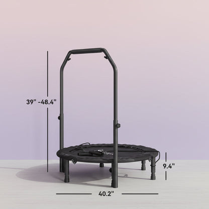 Mini Trampoline 40″ Foldable – Fitness Rebounder Trainer