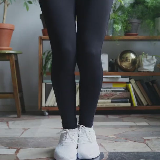 Jump rope exercise indoor– lightweight speed rope in use for low-impact cardio workout