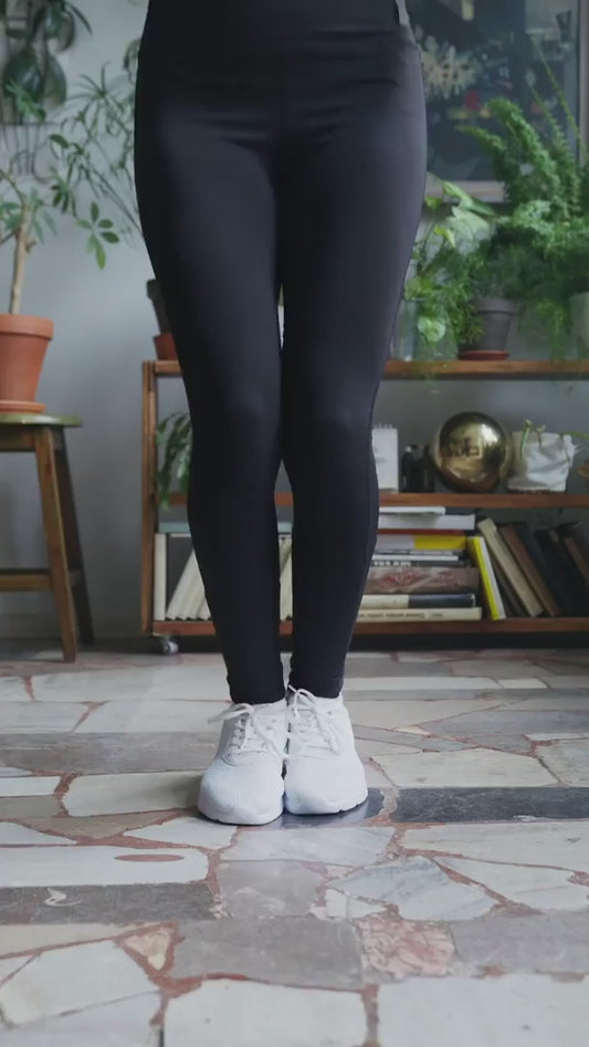 Jump rope exercise indoor– lightweight speed rope in use for low-impact cardio workout